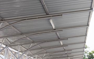 installing Pullens Green metal roofing